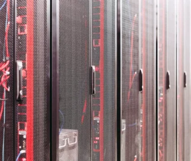 System with various wires managing access to centralized resource of server in data center