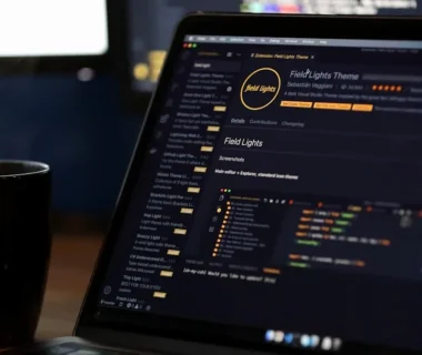 black samsung flat screen computer monitor